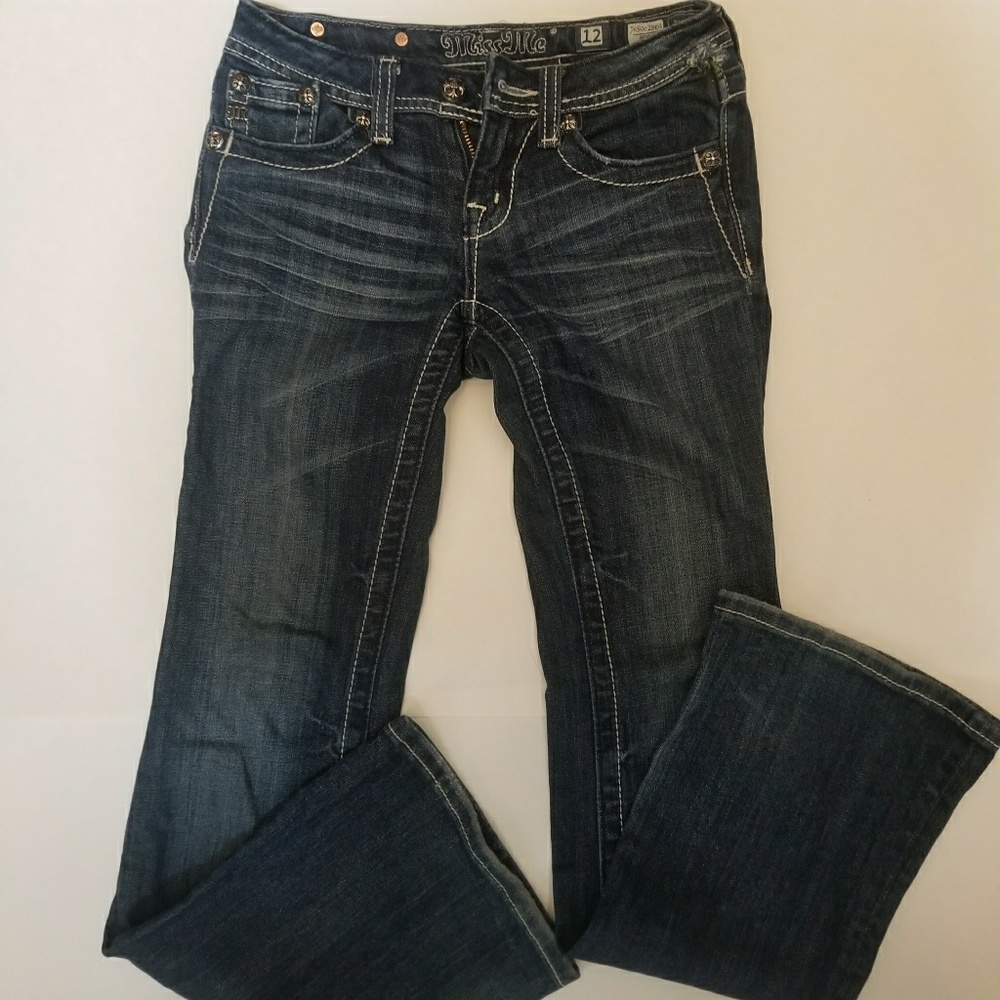 Girls miss me jeans size 12 bootcut